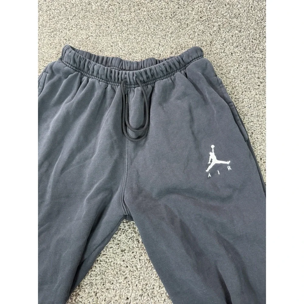 Nike Jordan Essential Fleece Jogger Sweatpants Men's Size Medium Black
